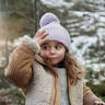 Elodie Vunena kapa 0-6m - Lavender Love