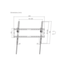 SBOX zidni nosač PLB-3446T-2 (37-70"/45kg/600x400)