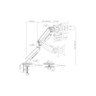 SBOX stolni nosač LCD-S012-3 (17-32"/2-9kg/100x100)