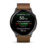 GARMIN Venu 4 45mm Black Slate Leather
