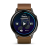 GARMIN Venu 4 45mm Black Slate Leather