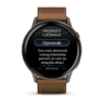 GARMIN Venu 4 45mm Black Slate Leather