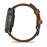 GARMIN Venu 4 45mm Black Slate Leather
