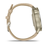 GARMIN Venu 4 41mm Beige/Lunar Gold Leather