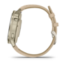 GARMIN Venu 4 41mm Beige/Lunar Gold Leather