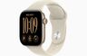 Apple Watch S12 GPS 42mm Light Gold Aluminium Case with Sand Sport Band - M/L