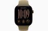 Apple Watch S12 GPS 46mm Dark Bronze Aluminium Case with Olive Sport Band - M/L