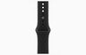 Apple Watch S12 GPS 46mm Black Aluminium Case with Black Sport Band - S/M