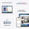 Apple laptop MacBook Air 13" M5 (MDHF4LL/A), 13,6" Apple M5 10-core CPU/10-core GPU, 16GB RAM, 1TB SSD, Midnight