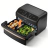 Cosori friteza na vrući zrak Dual Blaze TwinFry Compact, 2700 W, 8.6 L