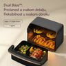 Cosori friteza na vrući zrak Dual Blaze TwinFry Compact, 2700 W, 8.6 L