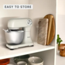 TEFAL mikser s posudom QB140AF0 Bake Easy, 3.5 L, 3 nastavka