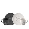 Villeroy & Boch set za kafu Manufacture Rock Mickey Mouse 4/1, 160 ml / 1047198519