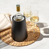 VACU VIN posuda za hlađenje vina Elegant crna / 3649460