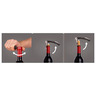 VACU VIN vadičep Double Hinged 3-u-1, crni / 68514606