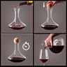 VACU VIN dekanter za vino sa plutanim čepom / 76020602