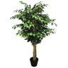 Fikus 150 cm zeleni PVC