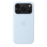 iPhone 18 Pro Silicone Case with MagSafe – Crisp Blue