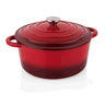 WAS lonac s poklopcem 26 cm, gus, crvena / 3540260