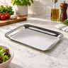 Salvinelli četvrtasti oval za posluživanje 35 cm, inox / VASRET35