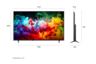 LG QNED televizor 65QNED70B3C, 4K Ultra HD, Smart TV, WebOS 25, α7 AI Processor 4K Gen9, ThinQ AI, Magični daljinski, Crni