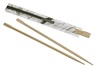 Leone štapići za sushi 21 cm, prirodna i crna, bambus i papirni omot, 100 kom. / S0037.Z