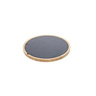 Leone pladanj za posluživanje 27 × 1,7 cm, prirodni kamen i drvo / S4016