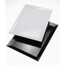 Leone pladanj za posluživanje 48 × 30 × 2,5 cm, crna, melamin / T8016.Z
