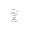 Leone stalak za kornet Ø 7 × 14,5 cm, srebrna, hromirani metal / T5426