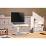 Gembird podesivo postolje za laptop NBS-D1-02, podesiva visina, srebrno
