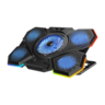 Rampage gaming postolje za laptop Bellatrix AD-RC13, 15"-17", 5 ventilatora, RGB, crno