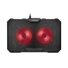 Rampage gaming postolje za laptop Gamezone AD-RC12, 15"-17", 2 ventilatora, RGB, crno