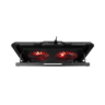 Rampage gaming postolje za laptop Gamezone AD-RC12, 15"-17", 2 ventilatora, RGB, crno