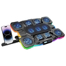 Rampage gaming postolje za laptop Glacier S50, 11 ventilatora, LCD, RGB, crno