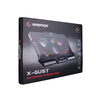Rampage gaming postolje za laptop X-Gust AD-RC10, 6 ventilatora, Rainbow, crno