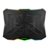 Rampage gaming postolje za laptop Showy AD-RC8, 15"-17", 180mm ventilator, RGB, crno