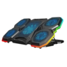 Rampage gaming postolje za laptop X-Ranger AD-RC14, 9"-17", 5 ventilatora, RGB