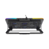 Rampage gaming postolje za laptop Sixpower R9, 6 ventilatora, RGB, držač za mobitel