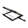 Rampage gaming postolje za laptop Blizzard R7, 13"-15.6", 6 ventilatora, LCD, RGB