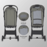 Coccolle sportska kolica Melia, Sage Shadow / 325032781