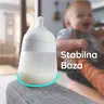Nanobébé Nanobébé Flexy silikonska bočica 270 ml 2 kom, Siva / F1012215