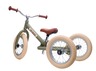 Trybike Tricikl i balans bicikl – Steel Vintage Green Matt