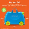 Trunki dječiji kofer 3u1 – plavi Terrance