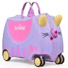 Trunki Glide dječiji kofer 3u1 – mačka Cassie Lilac