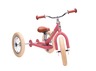 Trybike Tricikl i balans bicikl – Steel Vintage Pink Matt