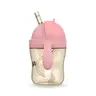Neno Bebesito Pink – bočica sa slamkom i ručkama 240 ml (6m+)