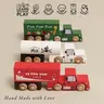 Le Toy Van Set drevenih kamina - Trailer Truck