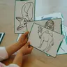 Kidywolf KIDYDRAW-MINI Digitalna tabla za crtanje s 30 ilustracija – Animals Around the World