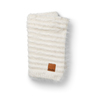 Elodie Plišana pletena dekica - Furry Knit Blanket, Vanilla White