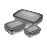 GEFU inox posude za hranu PREPPO s poklopcem, set 3/1 / 89522